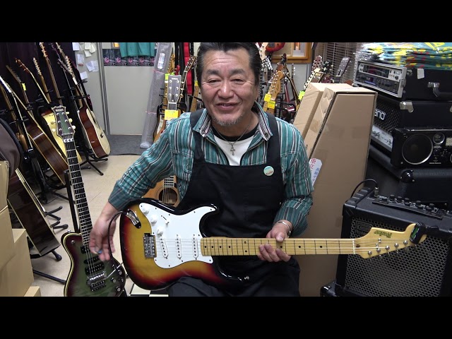 Fresher STタイプ レフティモデルを右仕様！ ギターフロンティア - YouTube