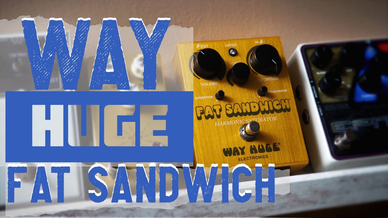 極美品☆Way Huge Fat Sandwich ディストーション 極美品☆Way Huge