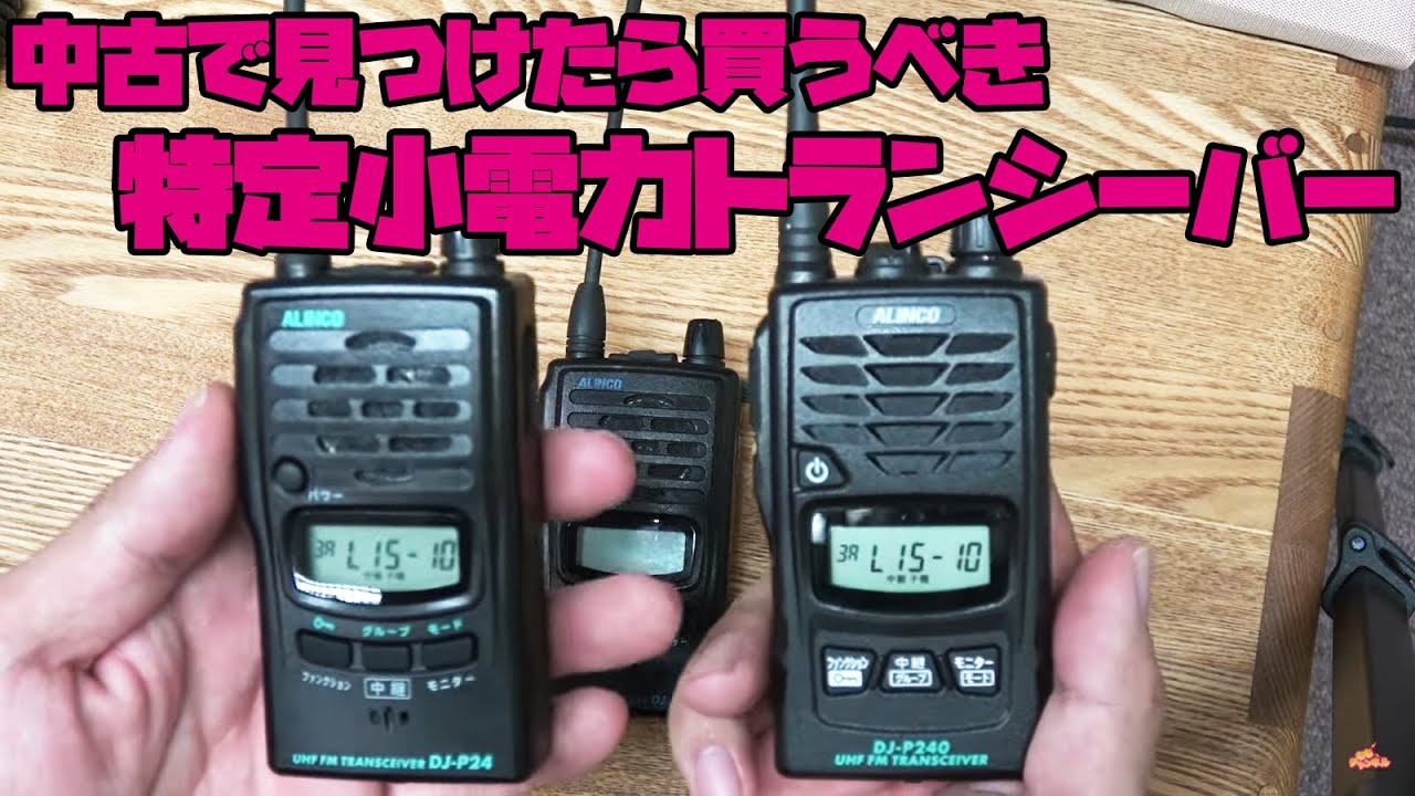 ALINCO DJ-P24L 特定小電力トランシーバー 【公式通販】