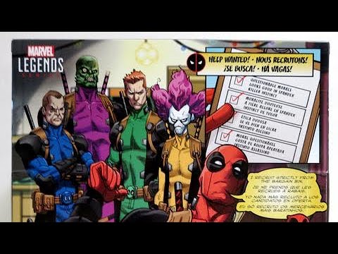 Deadpool Rainbow Squad 5-Pack - YouTube