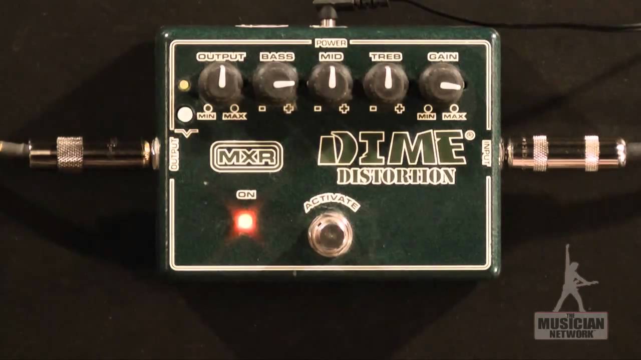 GEAR UP: MXR DD-11 DIME DISTORTION - DIMEBAG DARRELL SIGNATURE