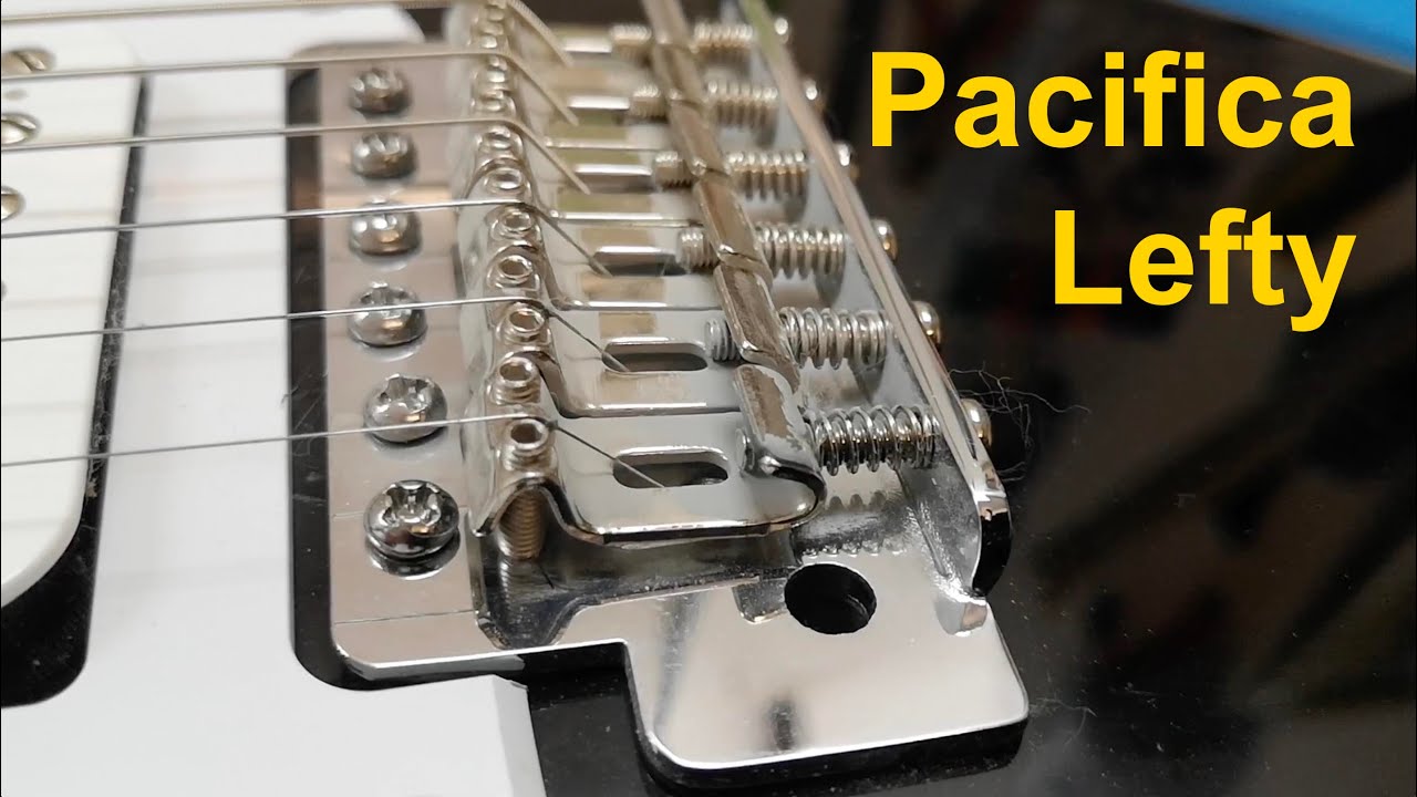 Yamaha Pacifica mods and set up - YouTube
