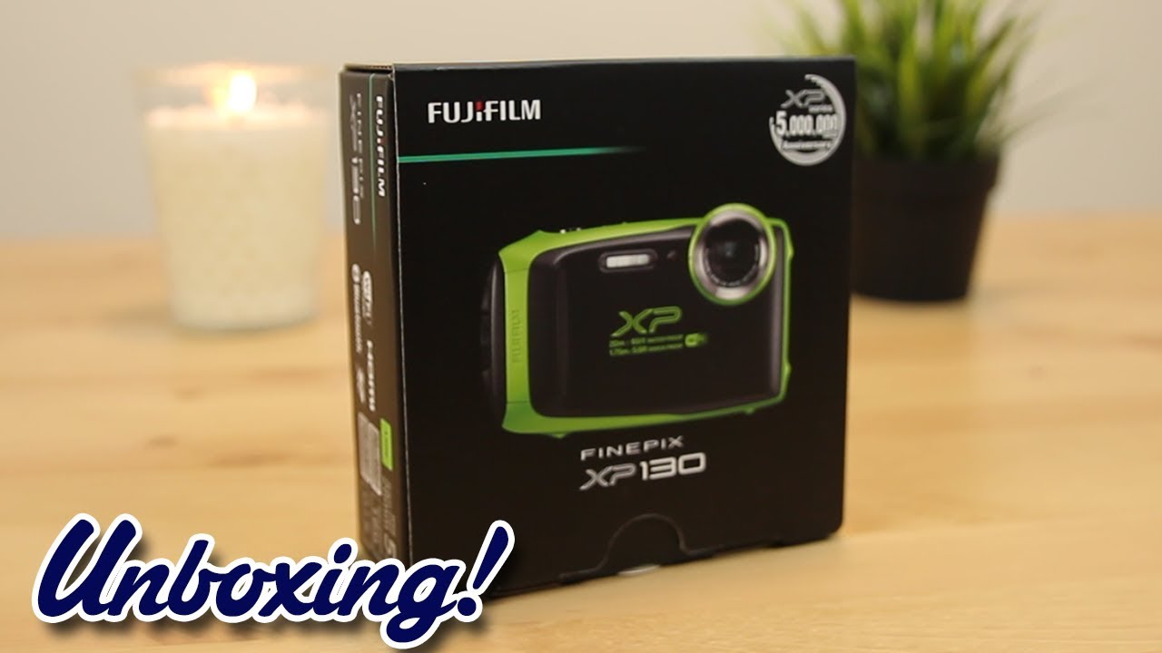 Fujifilm FinePix XP130 - Unboxing & First Impressions - YouTube