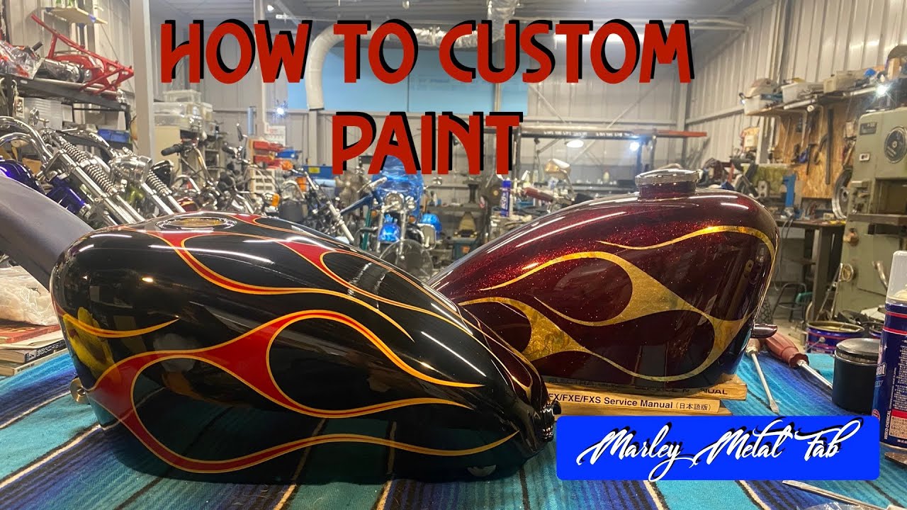 カスタムペイント 塗り方解説します キャンディーペイントとゴール