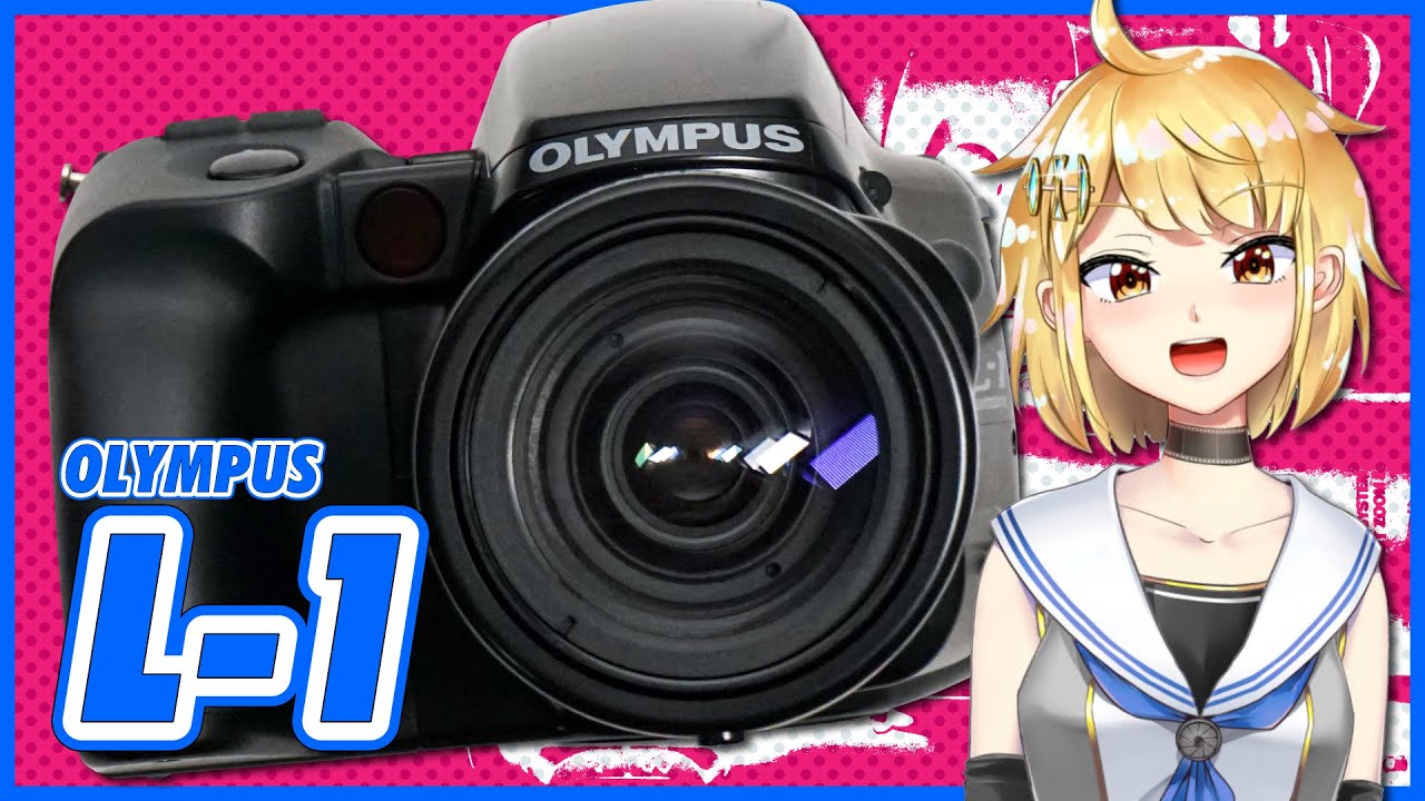 OLYMPUS L-1 ホールディング良好なL型ボディのフィルムカメラ（iS-1000