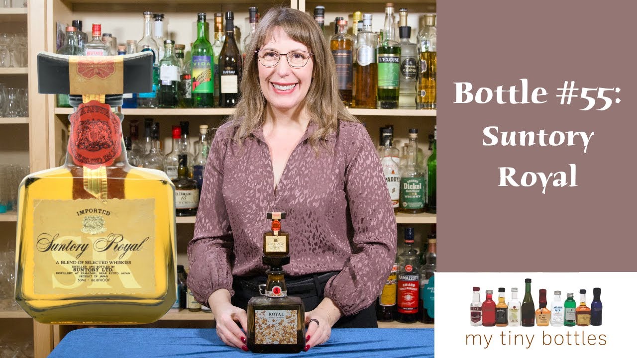 My Tiny Bottles: Suntory Royal - History in Mini Liquor Bottles