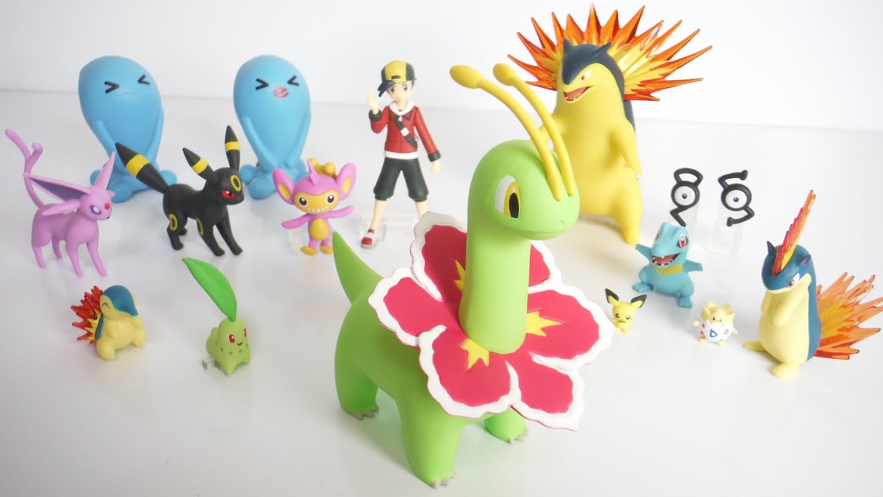 ポケモンスケールワールド ジョウト地方 メガニウム 開封 ポケモン