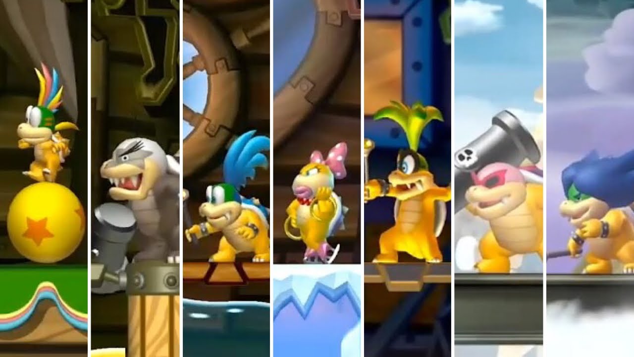 マリオ チョコエッグ 美品クッパ7人衆 人気 激レア クッパ7人衆