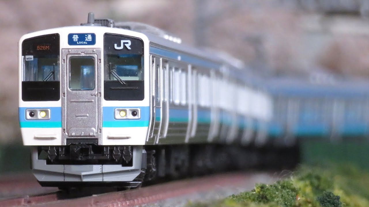 決定版】KATO 211系3000番台 長野色 を見る！フルリニューアル211系に