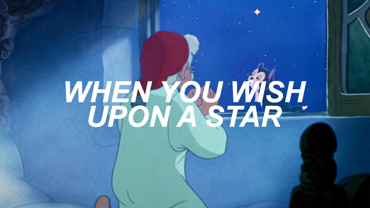 when you wish upon a star from pinocchio (lyric video) - YouTube