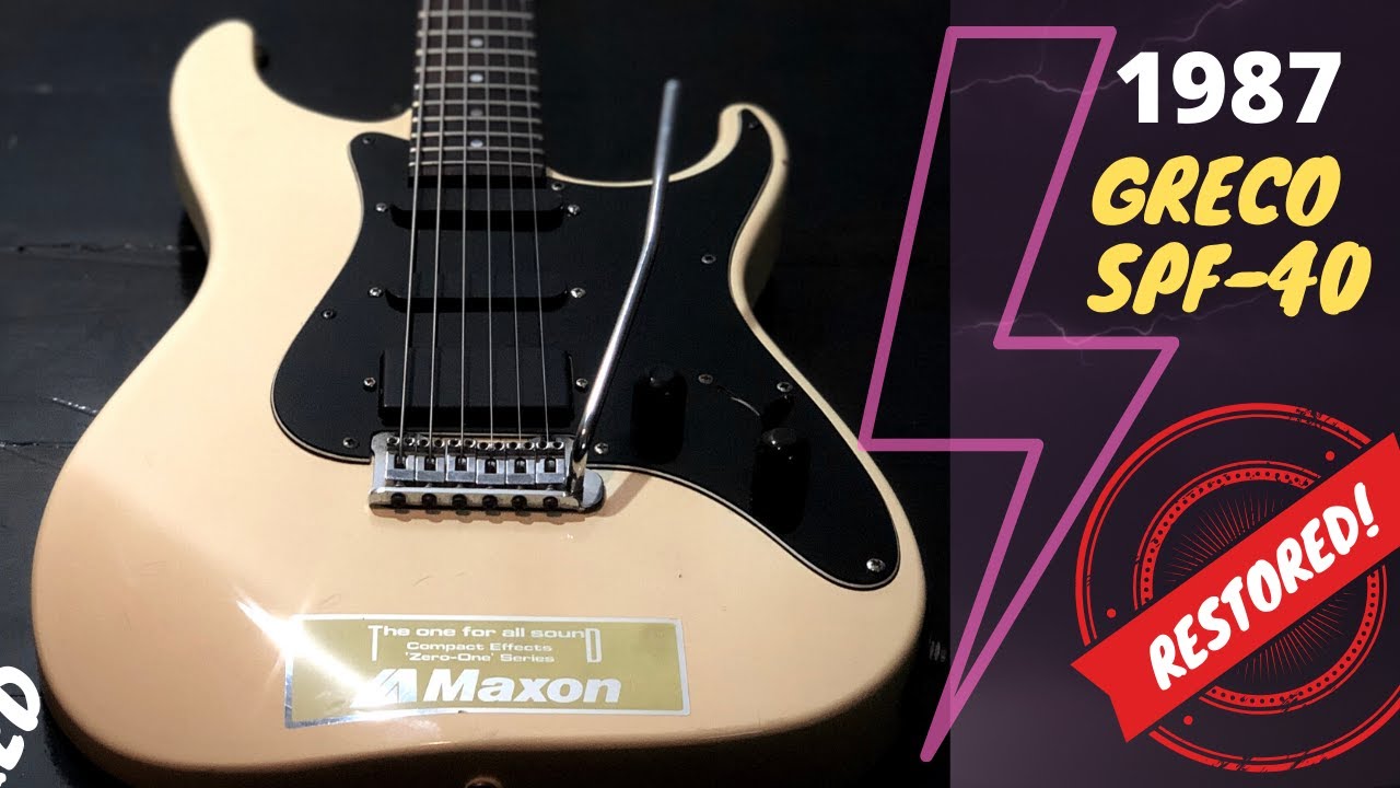 Restored 1987 Greco SPF-40 Device with Spirit Energy demo and