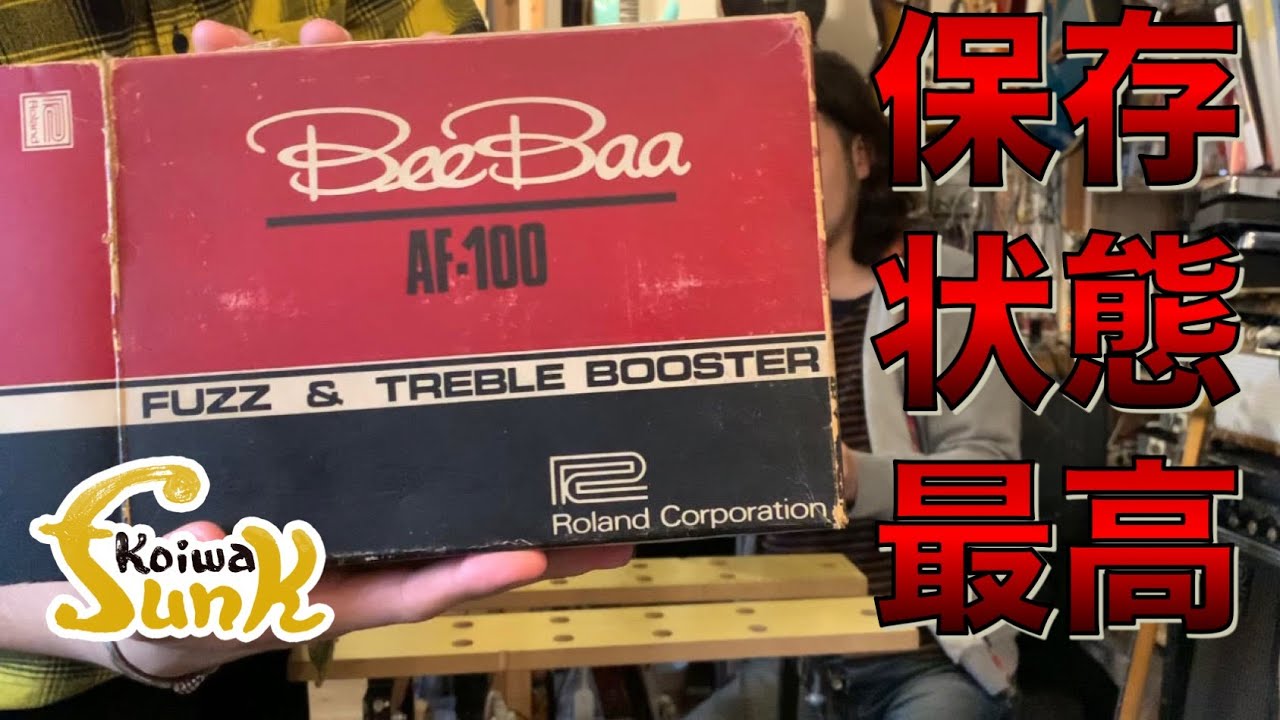 試奏】昭和51年購入！Roland AF-100 BeeBaaを弾く！- リペアショップ