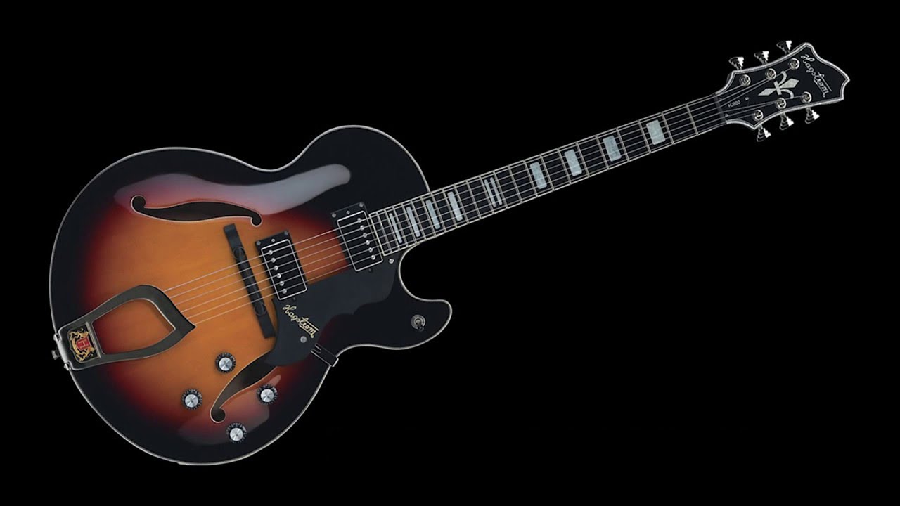 Hagstrom HJ800 + bigsby gibson p94
