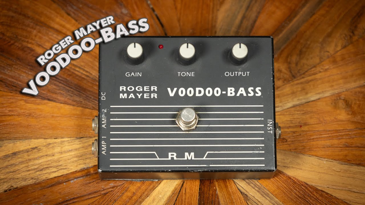 Roger Mayer Voodoo-Bass Pedal - VGW - YouTube