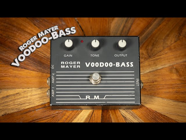 Roger Mayer Voodoo-Bass Pedal - VGW - YouTube