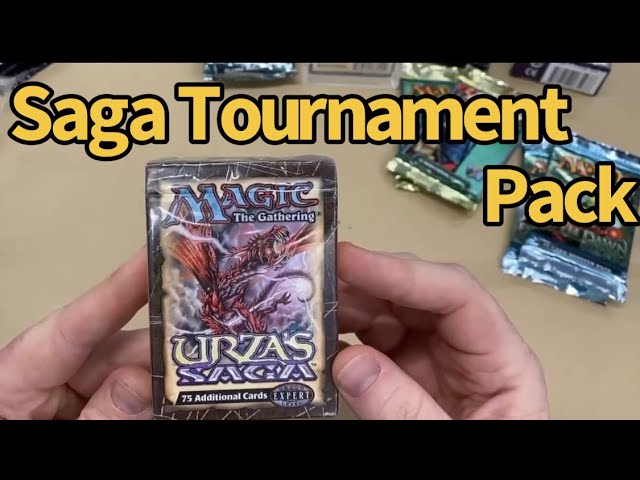マジック：ザ・ギャザリング MTG Urza's Saga Tournament Pack 4packs