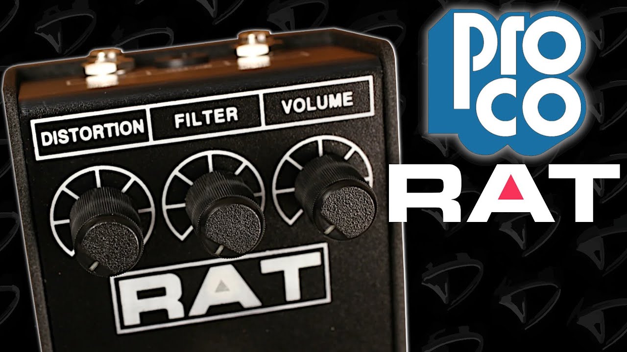 ProCo RAT 2 Distortion Pedal Demo - YouTube
