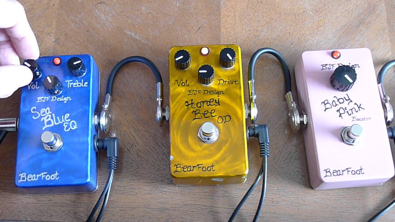 BearFoot Honey Bee OD ギターエフェクター