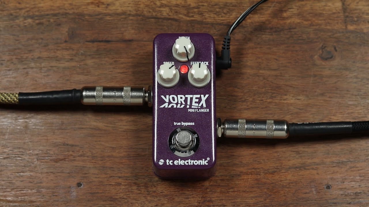TC Electronic Vortex Mini Flanger - YouTube