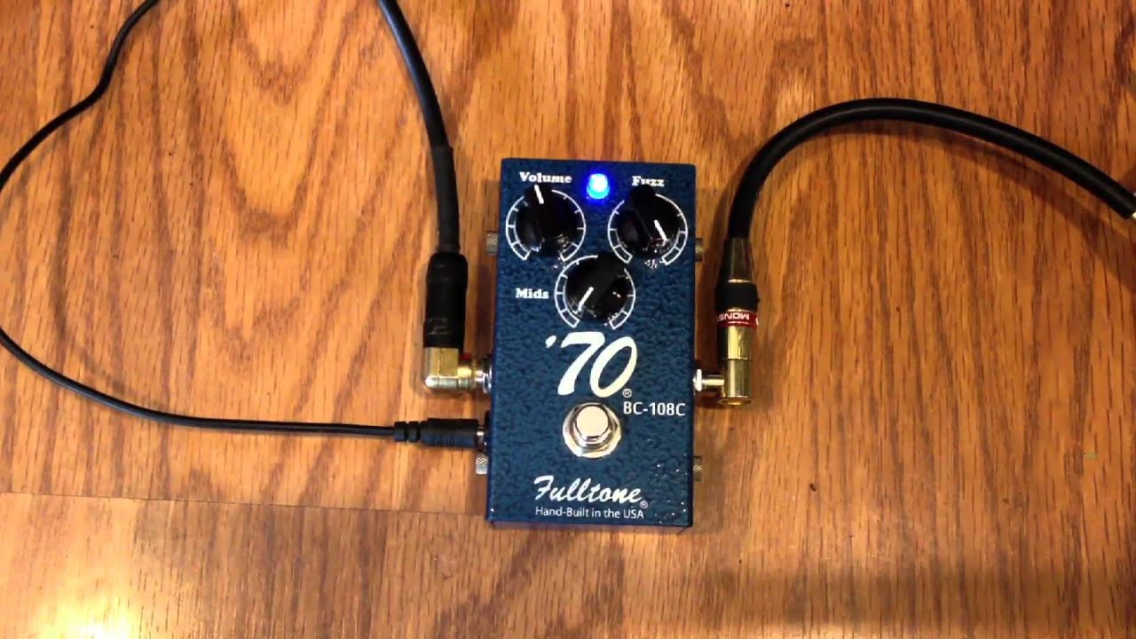 Fulltone '70 BC-108C ギターエフェクター 値下げ Fulltone '70 BC