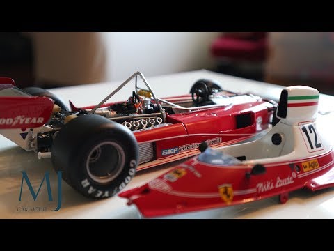 F1 Ferrari 312T Of Niki Lauda By Exoto 1/18 - YouTube