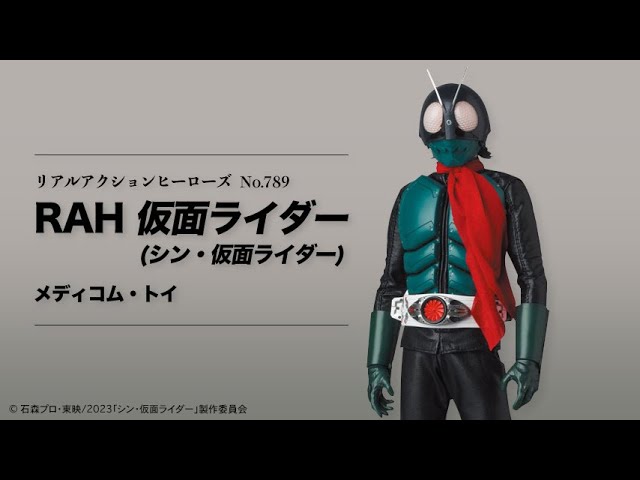 リアルアクションヒーローズ No.789 RAH 仮面ライダー(シン・仮面