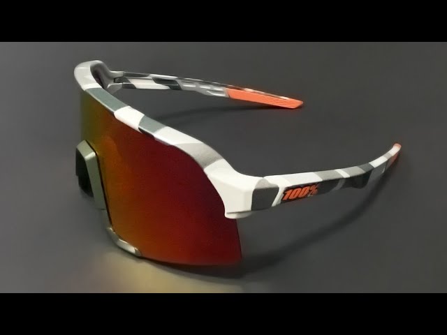 Óculos de Ciclismo 100% S3 Soft Tact Grey Camo 2 Lentes - YouTube
