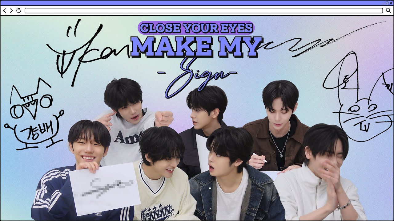 CLOSE YOUR EYES クルユア 個別サイン ミヌク CLOSE YOUR EYES