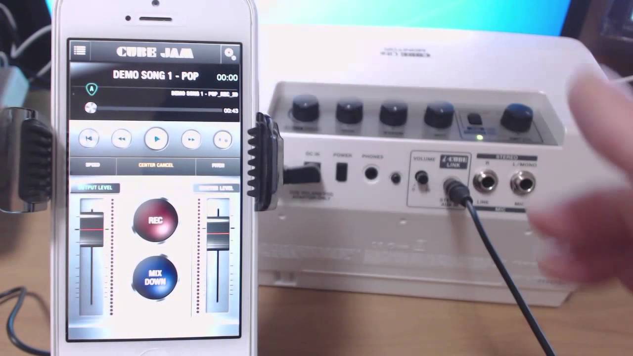 ROLAND CUBE Lite MONITOR レビュー - YouTube