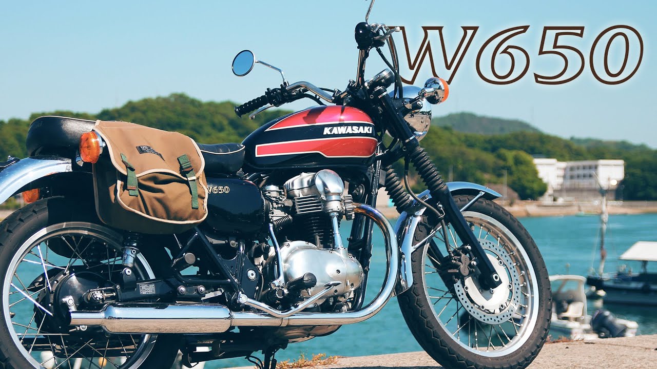 カワサキ W650のタンクを650RS W3風に塗装してみた！タンクが変わると
