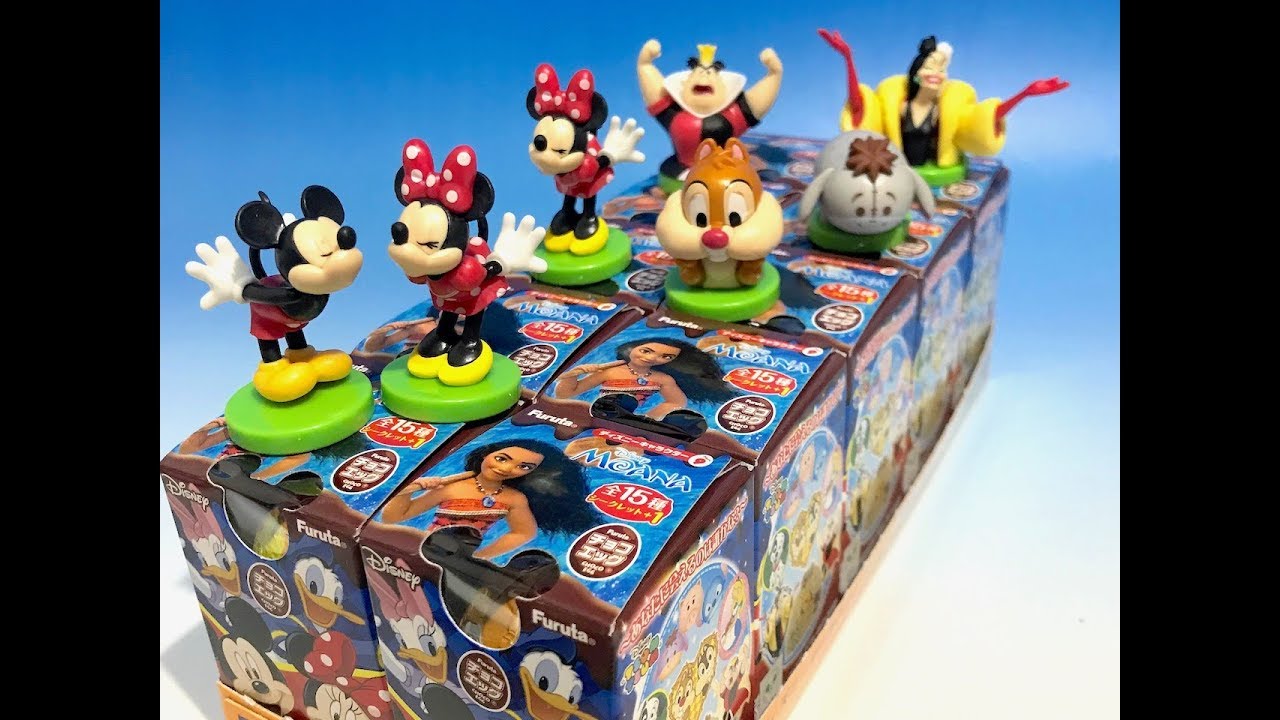 チョコエッグ ディズニーキャラクター パート9 - YouTube