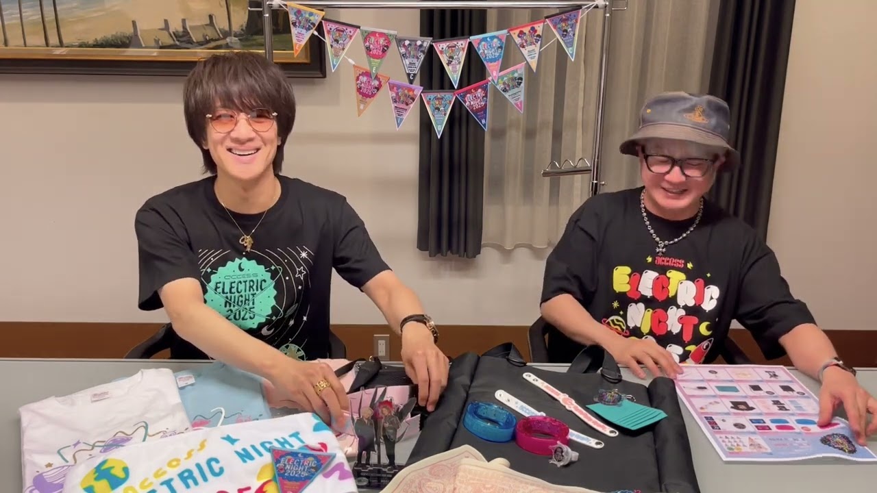 access ELECTRIC NIGHT 2025」ツアーグッズ通信販売受付中！ - YouTube
