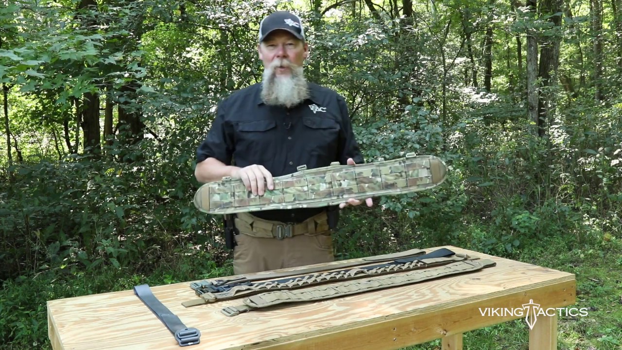 VTAC BATTLE BELT, Padded - VIKING TACTICS Inc