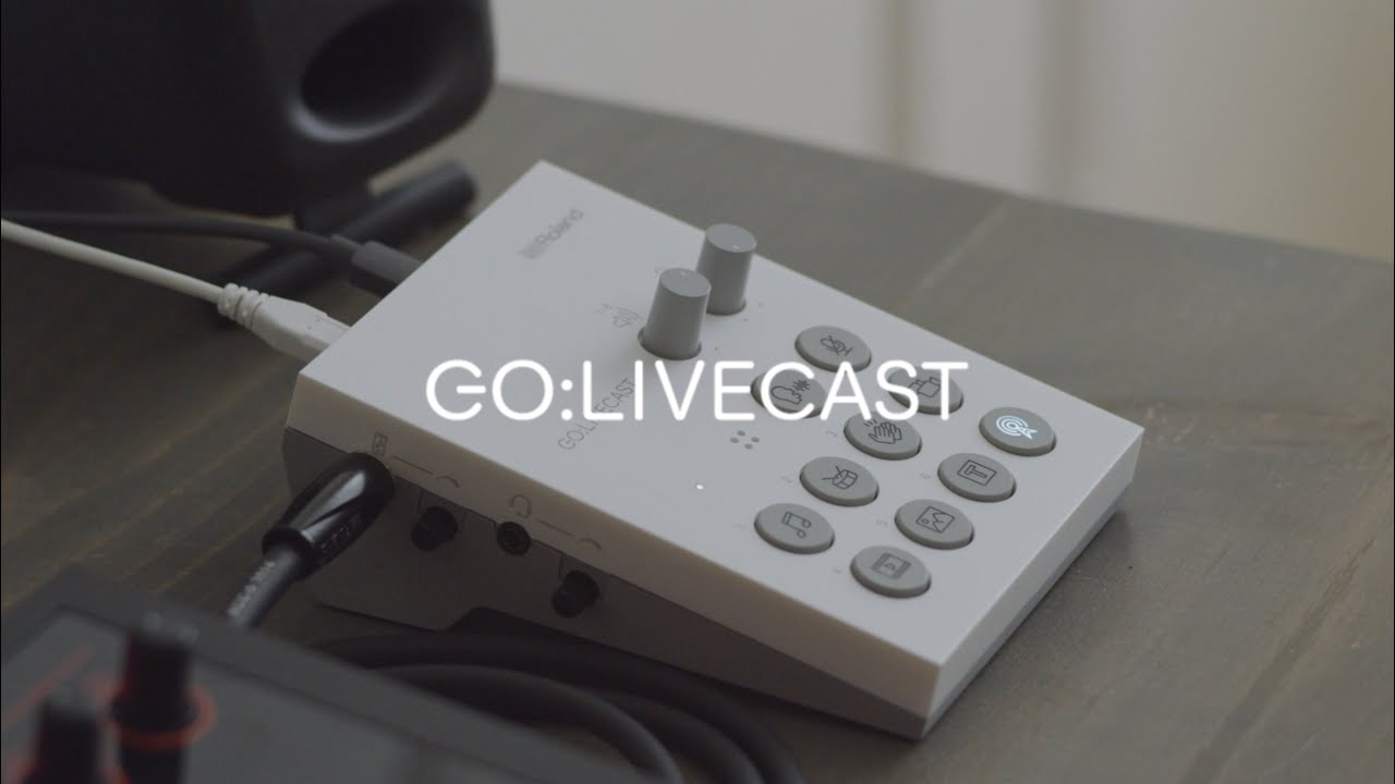 ローランド GO:LIVECAST スマートフォン向けの簡単ライブ配信ツール