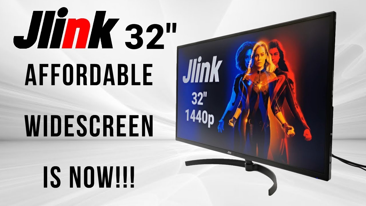 Jlink 32-inch 2k 1440p 75Hz Monitor - Widescreen Is Now Affordable