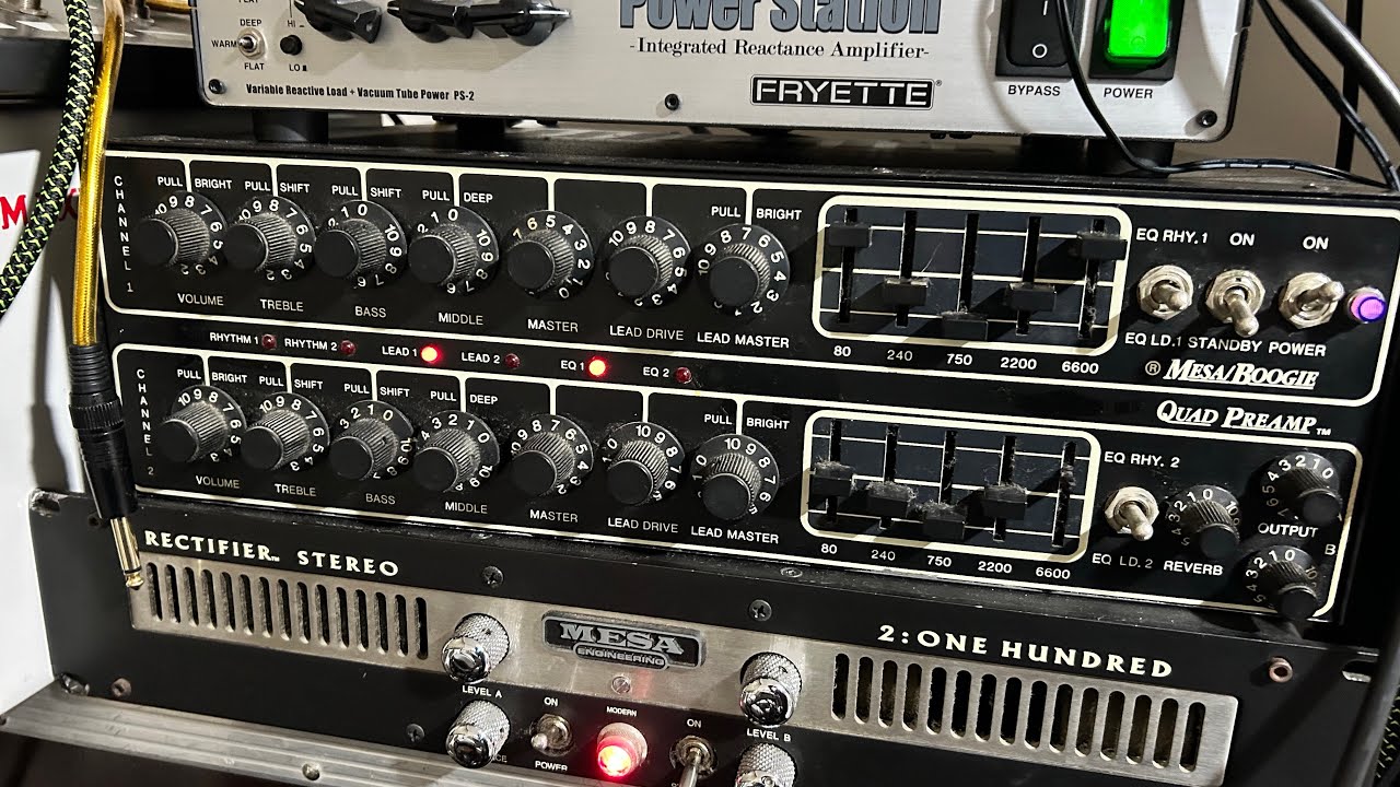 In The Room: Is a Mesa Boogie Quad preamp a poor man's version of