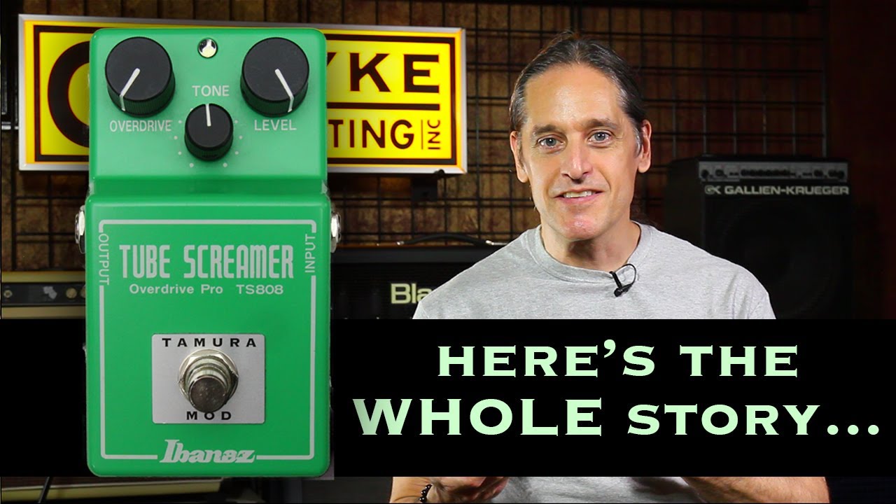 TS808 Tube Screamer Tamura Mod | Boutique Overdrive Pedal