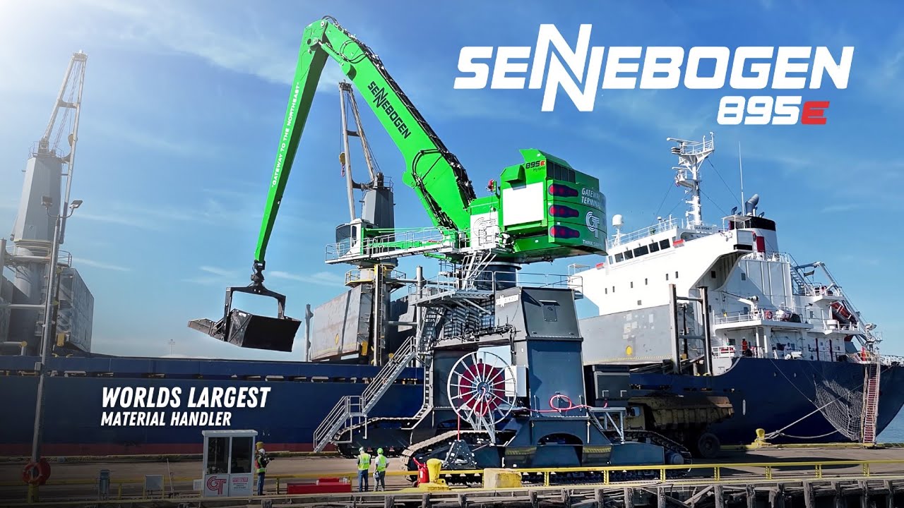 SENEBOGEN 港湾荷役用マテリアルハンドリング機│株式会社ジェイポート