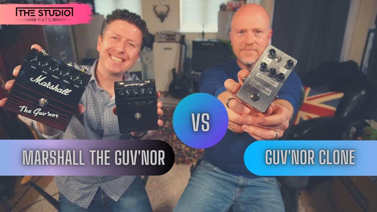 Vintage激似 Marshall The GuvNor Clone Marshall The Guv'nor VS Guv