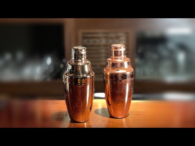 Introducing the shaker used by top bartender Miyazaki - YouTube