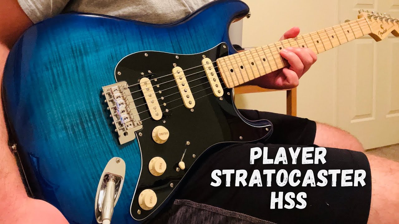 Fender Stratocaster Player HSS Plus Top Review - YouTube