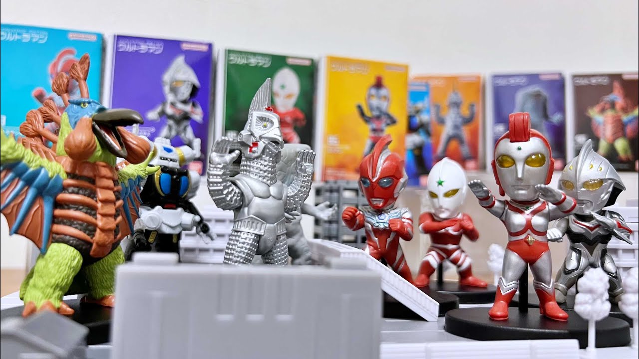 Yulian Merchandise!] Converge Motion Ultraman 12 (8 types) Review