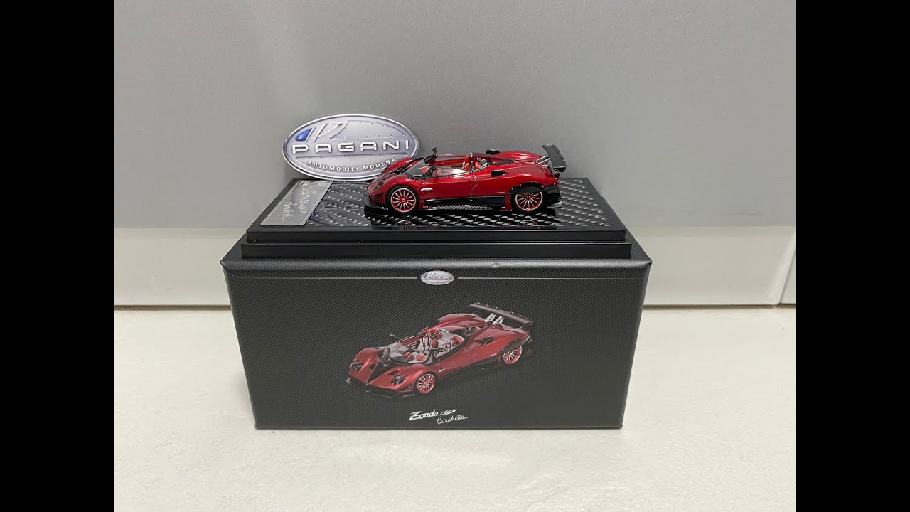 1/64 LCD Models Pagani Zonda HP Barchetta Hong Kong Toycar Salon