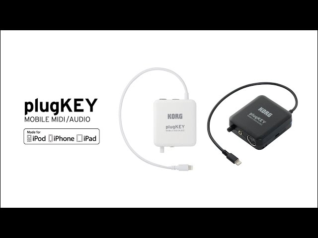 KORG plugKEY - MOBILE MIDI/AUDIO Interface - YouTube