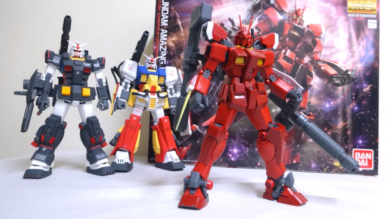 MG 1/100 ガンダムアメイジングレッドウォーリア ヲタファのガンプラ