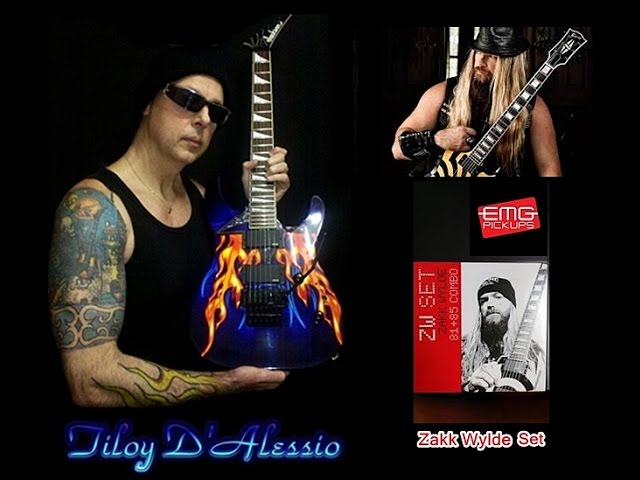 REVIEW - EMG Pickups - Zakk Wylde Set  FAREWELL BALLAD - YouTube