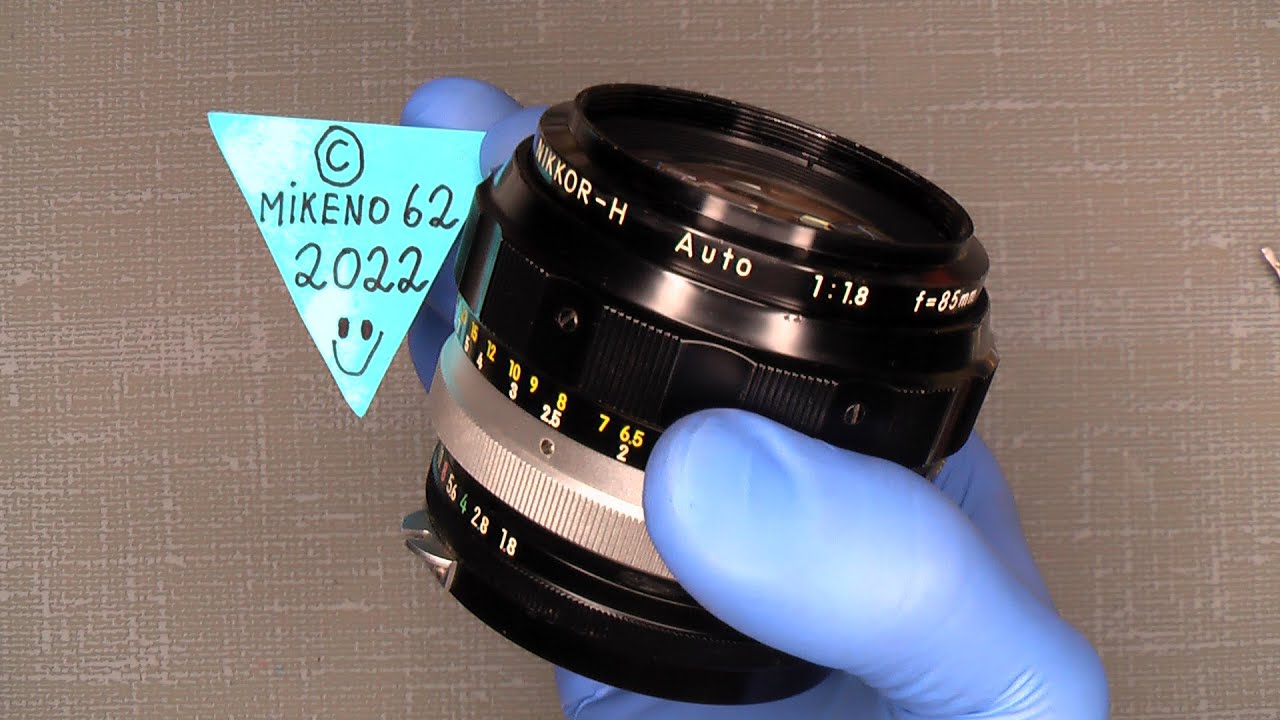 Sticky focus In Non-Ai NIKKOR-H Auto 1:1.8 f=85mm PART 1