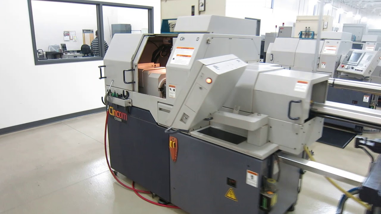 Citizen L20 VII CNC Swiss Screw Machine with Spego Turnamic 123.6