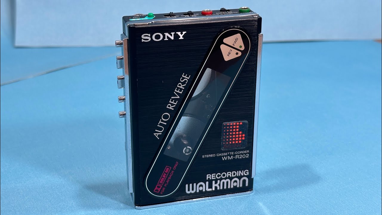 SONY WM-R202 Walkman Cassette Player Maintenance Repair