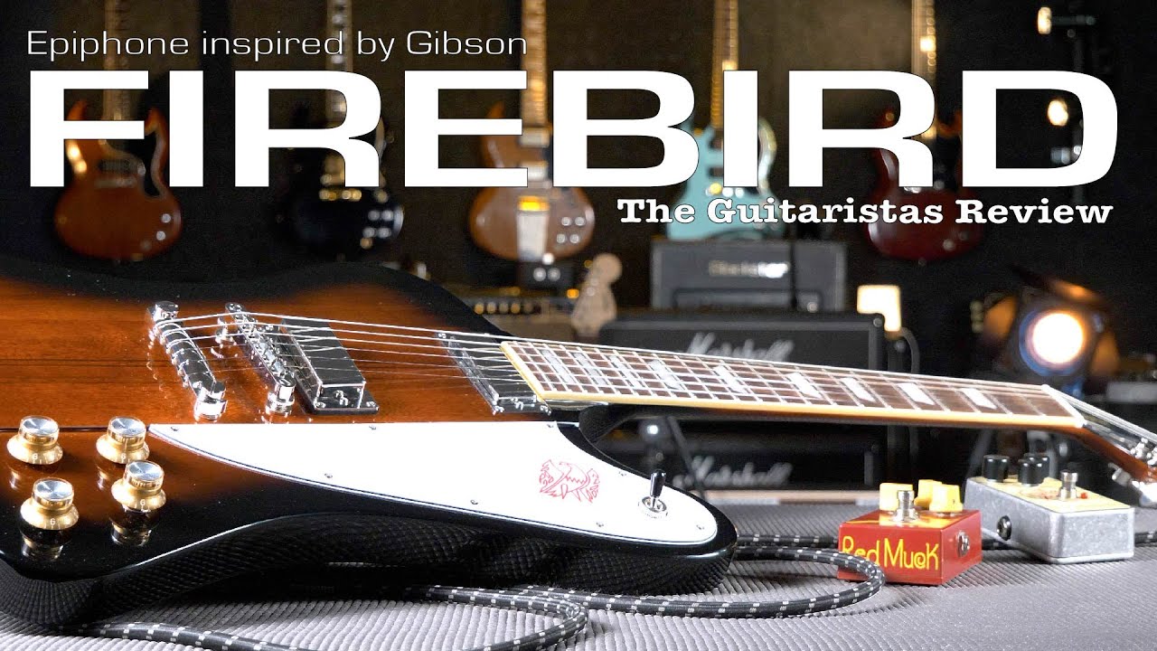 Epiphone Firebird Vintage Sunburst - Authentic and Affordable